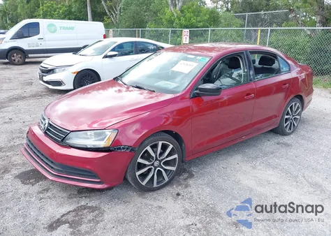 2017 Volkswagen Jetta 1.4T S из США, поврежденный, VIN 3VW2B7AJ3HM377124